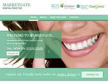 Tablet Screenshot of dentist4lancaster.co.uk